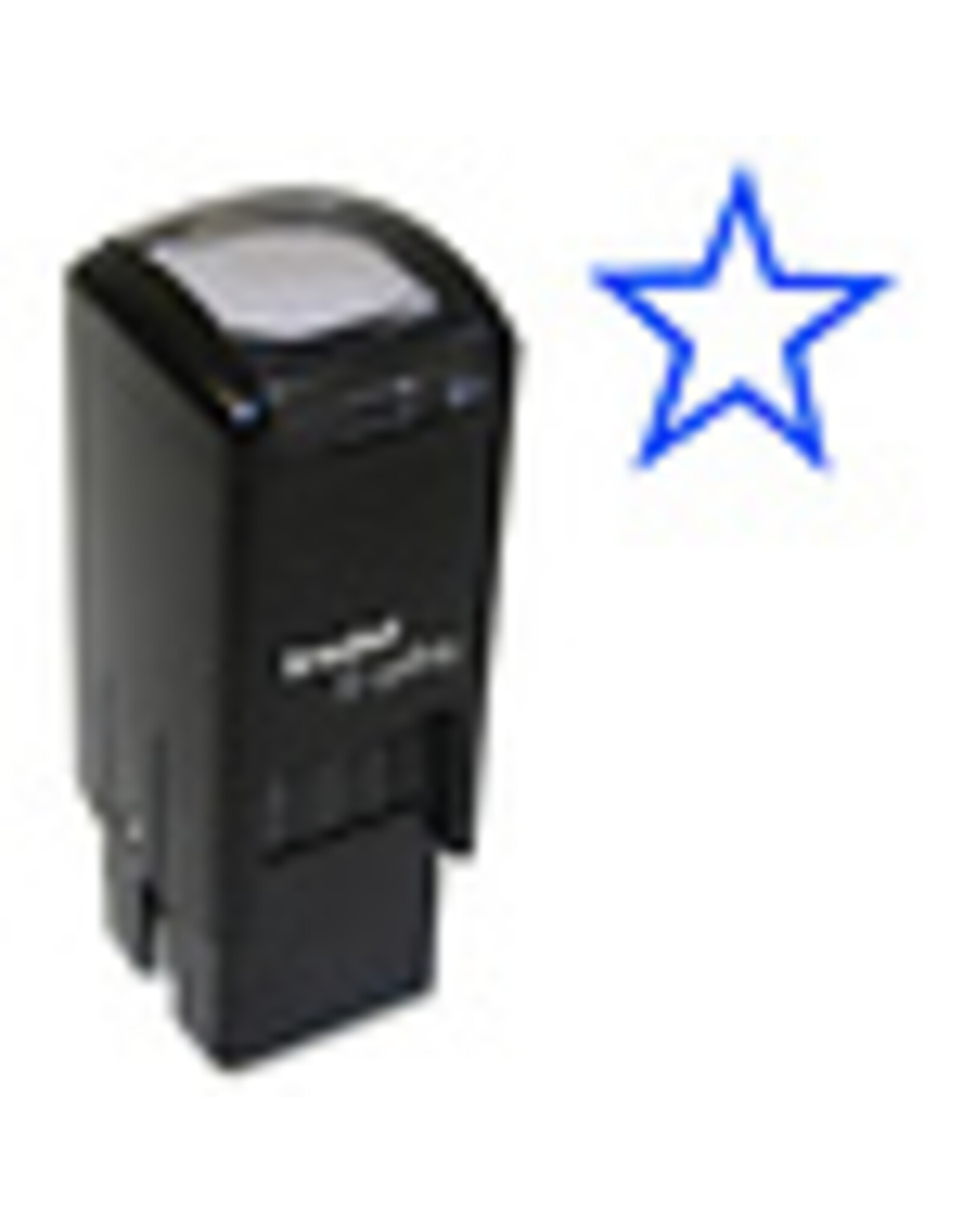 S-PRINTY STAMP SML*STAR (BLUE)