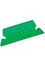 TABS SOFT HFF 2''  *GREEN*25/PK
