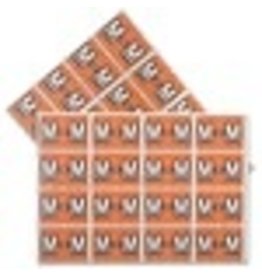 FILE LABEL* M - PINK   *240/PK
