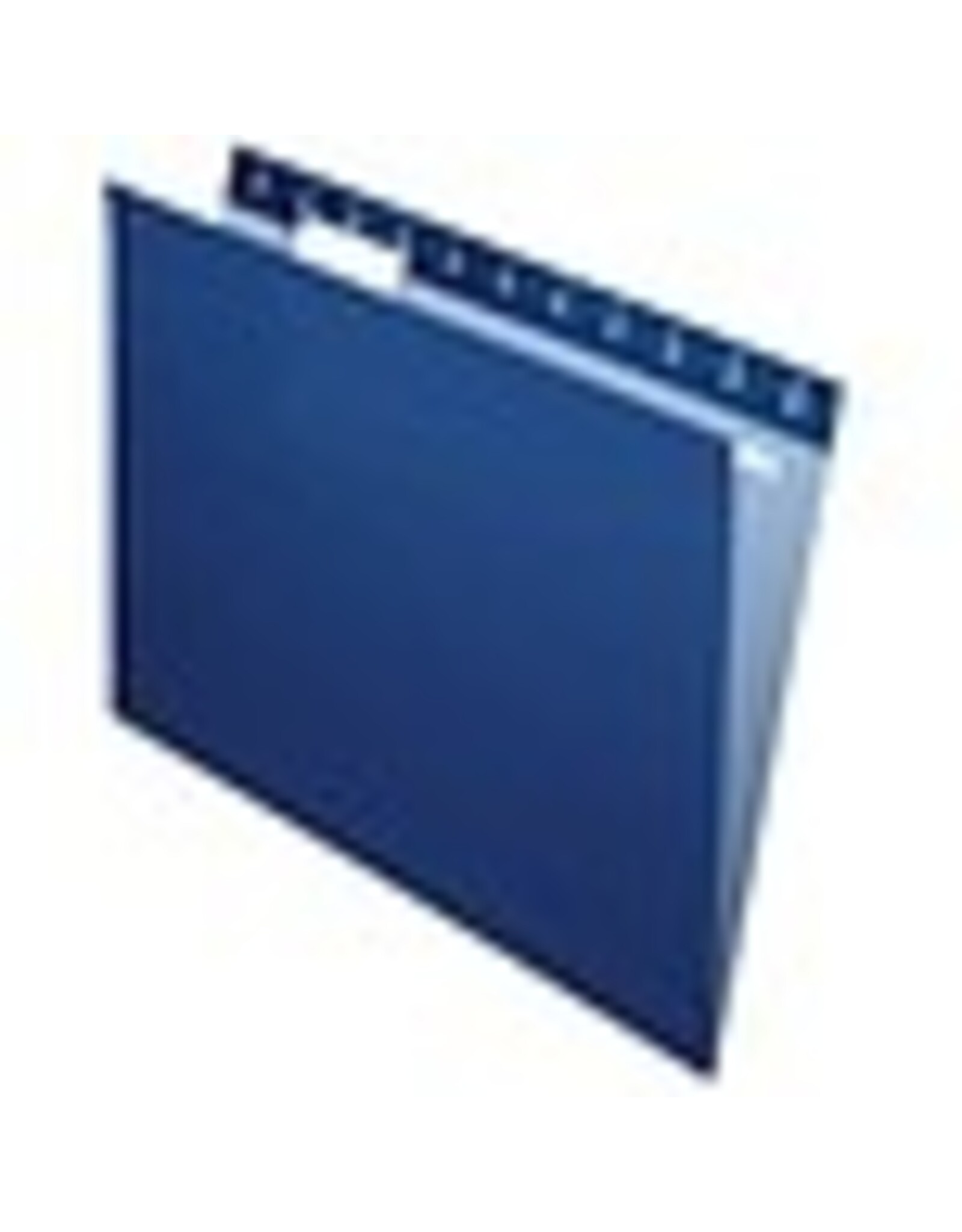 HANG FILE-PRO LTR*NAVY  *25/BX
