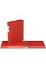 BINDER D-RING 1'' COMMERC*RED