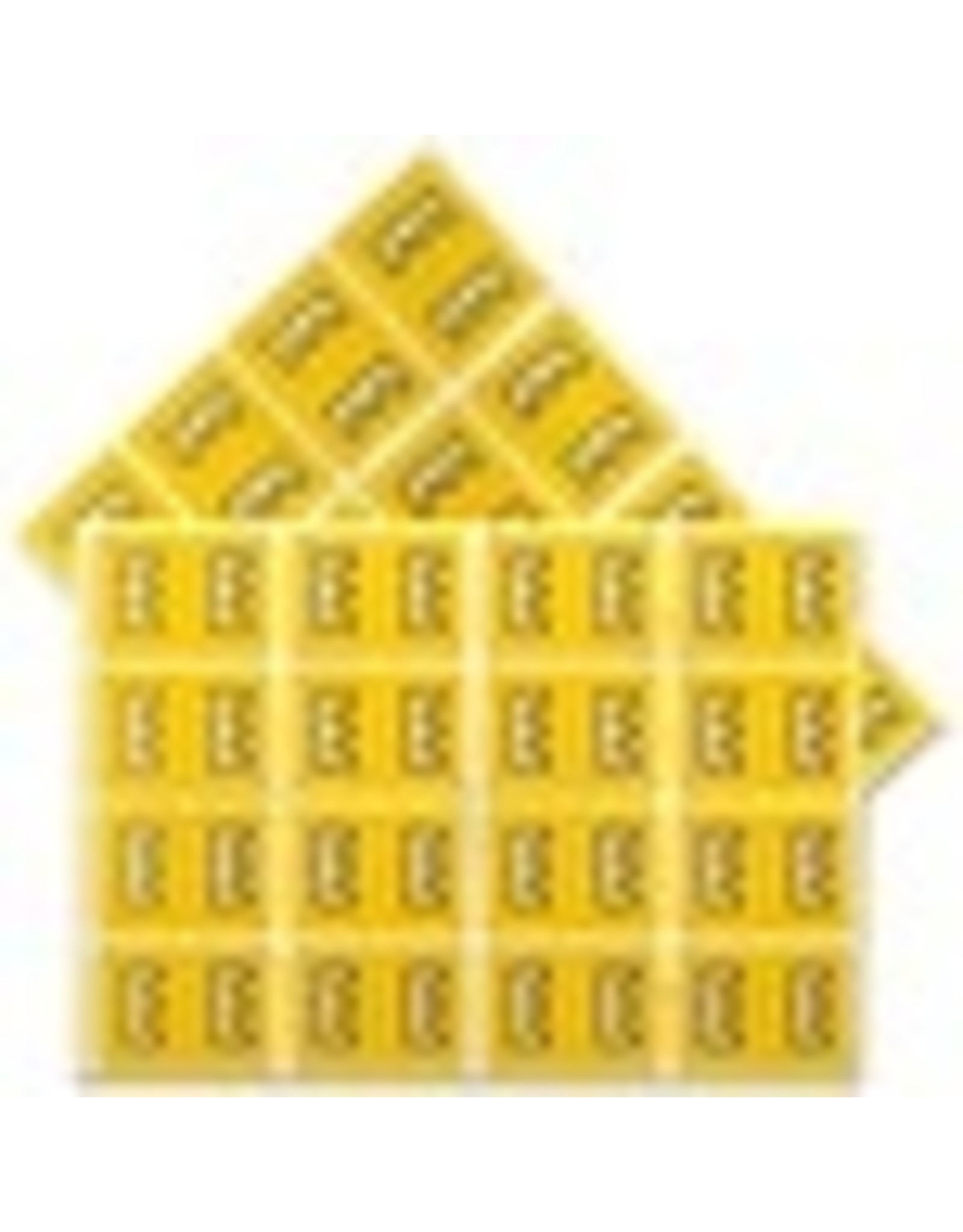 FILE LABEL* E - YELLOW *240/PK