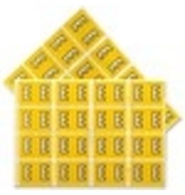 FILE LABEL* E - YELLOW *240/PK