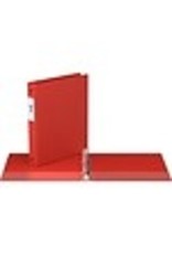 BINDER R-RING 1'' COMMERC*RED