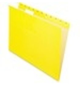 HANG FILE-PRO LTR*YELLOW*25/BX