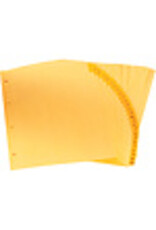 INDEX MYLAR TAB LGL 4H BUFF AZ