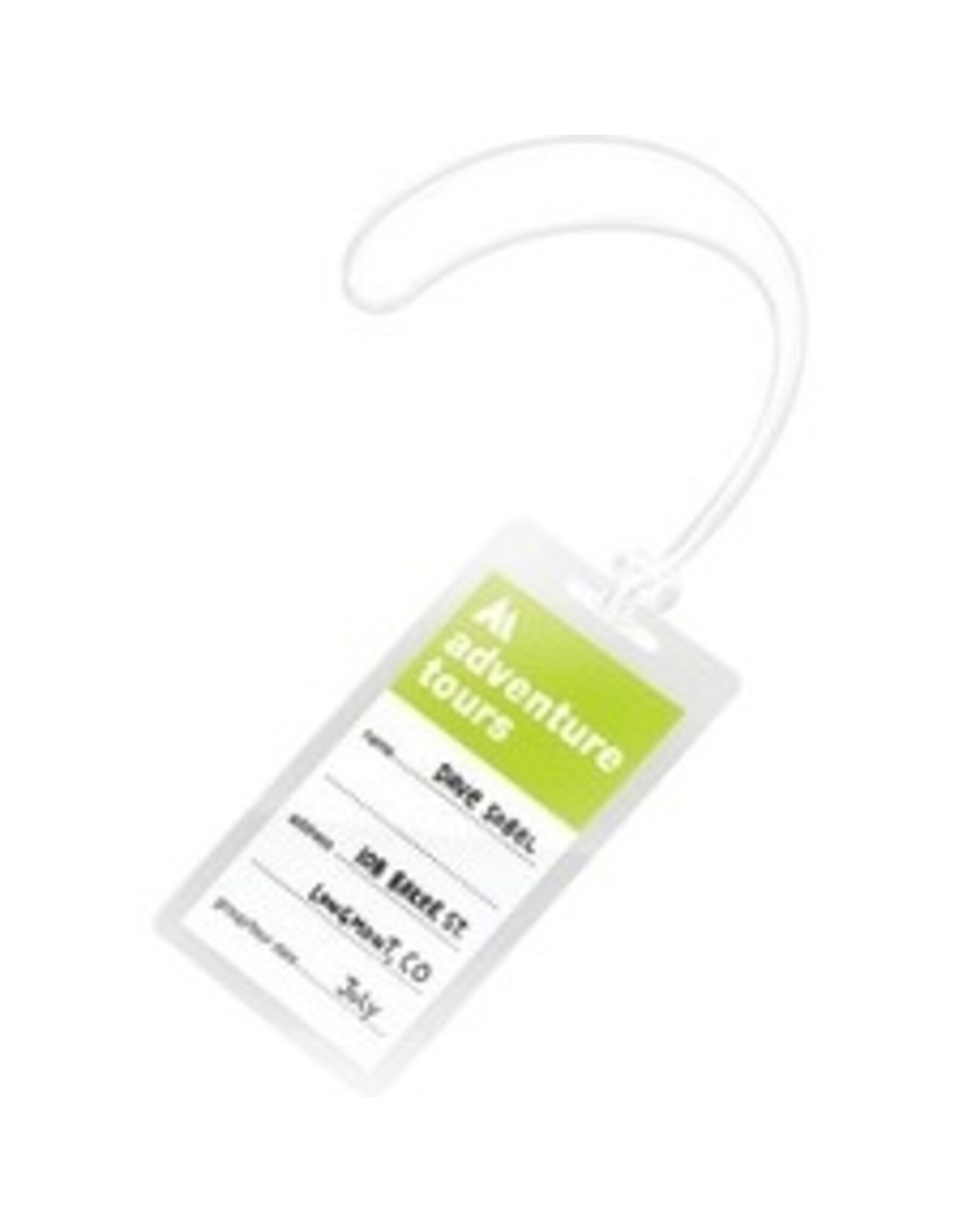 LAM POUCH LUGG/ID 5mil,25/PK