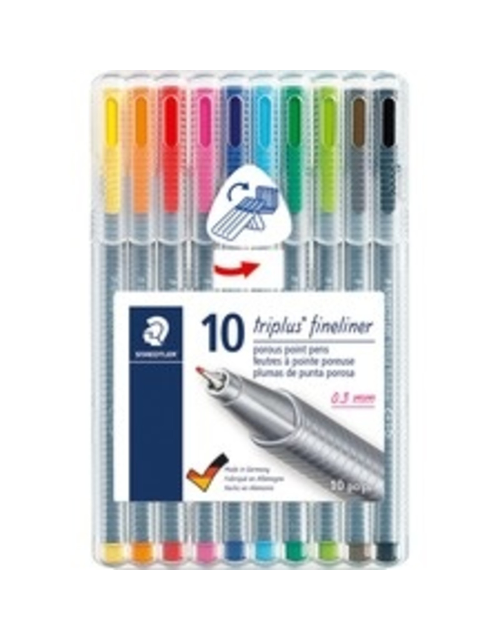 FINELINER SET, ASST NEON*10/ST