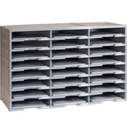 MAILROOM SORTER,24-COMP.*GREY