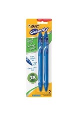 ROLLER GEL Q-DRY BLUE, 2/PK