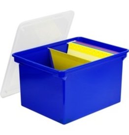 FILE TOTE LTR/LGL RECYC *BLUE