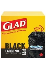 GLAD BLACK FORCE FLEX 90L,60bx