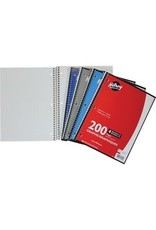 NOTEBOOK COIL QUAD-RULE 200pg