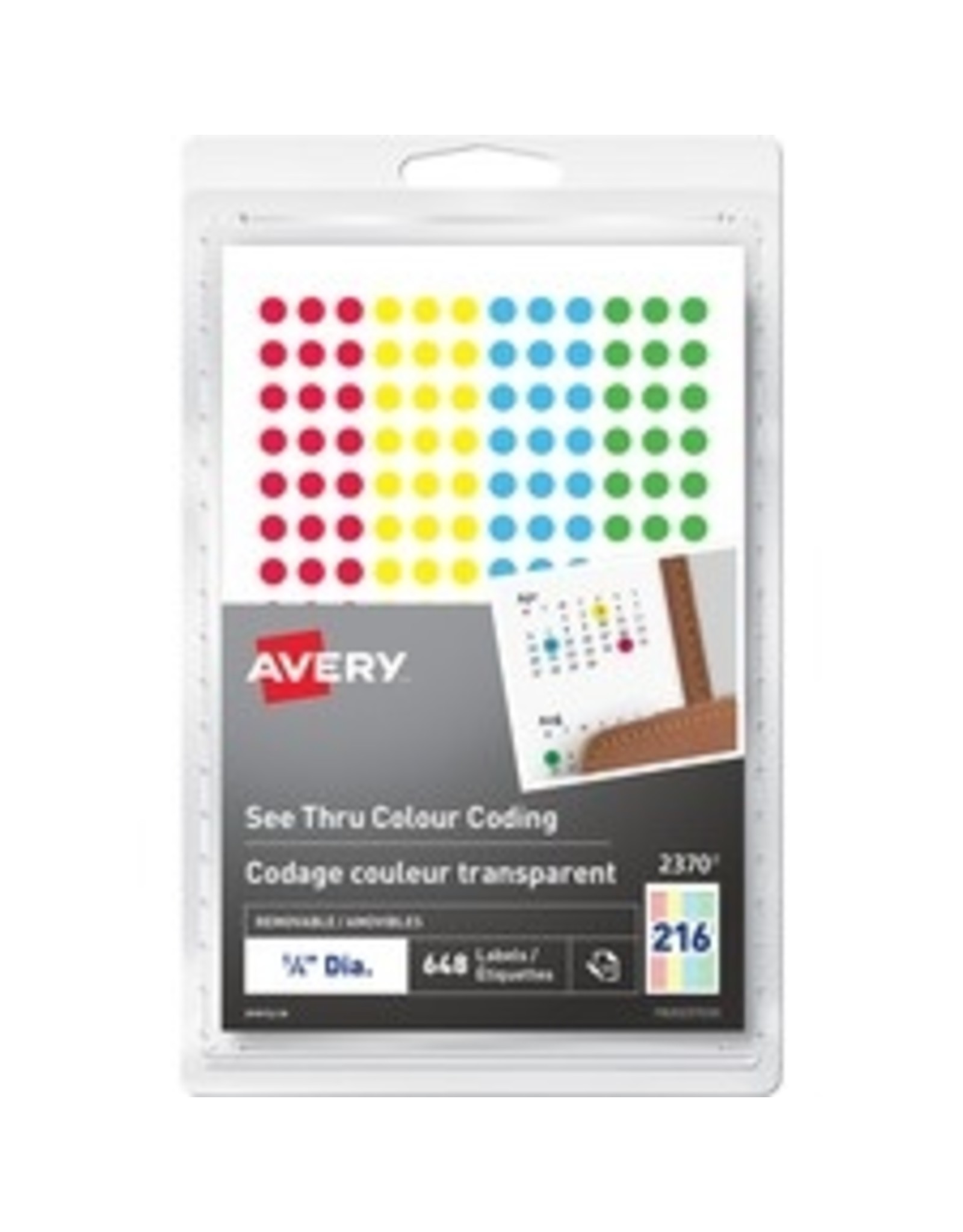 REMOV COLOR CODE C-THRU 1/4''D