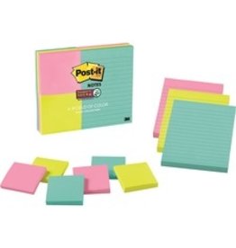 POST-IT S-STICK 3X3/4X6 *MIAMI