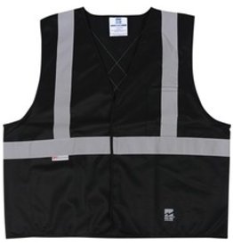 SAFETY VEST*BLACK, L/XL