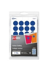LAB RND.75''*REMOV PRNT/WRT*BLU