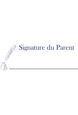 STAMP S-PRNT PARENT SIG.BLUE
