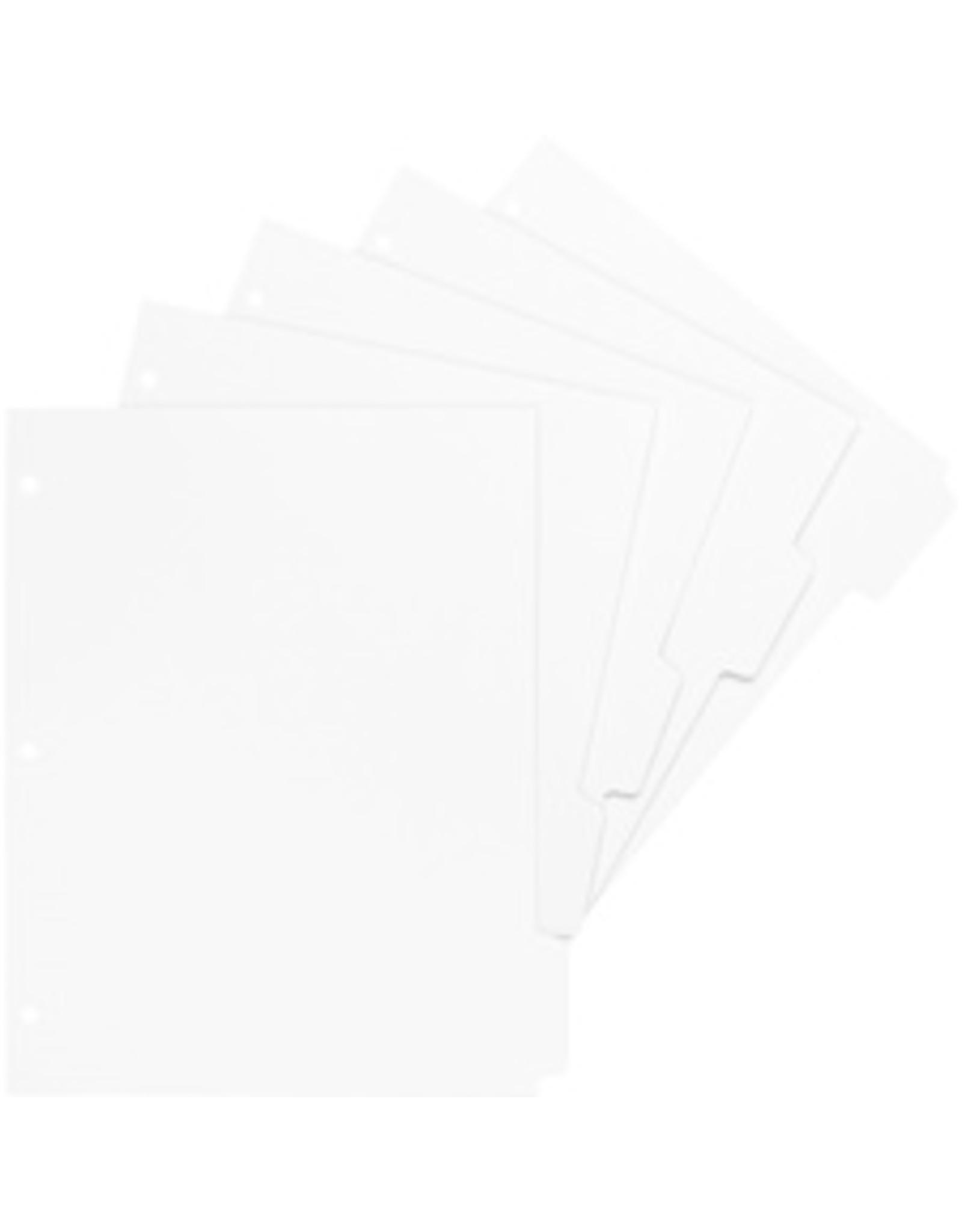 DIVIDER LTR PRINT ON 3-H*50/BX