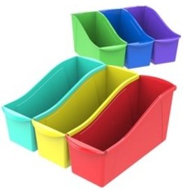 LARGE BOOK BIN, ASST