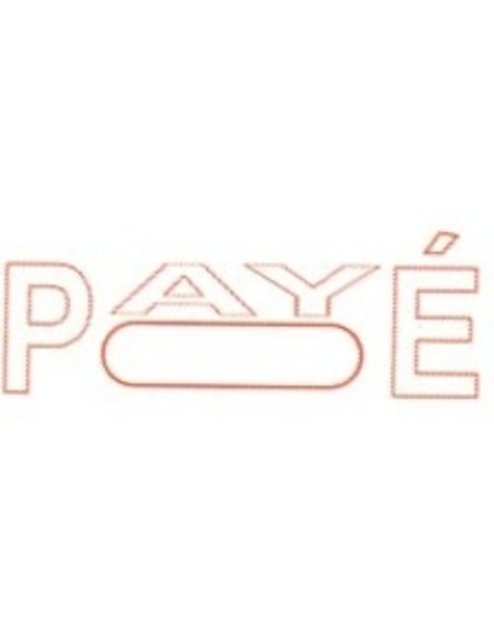 STAMP 4911/CB RED ''PAYE'' BOX