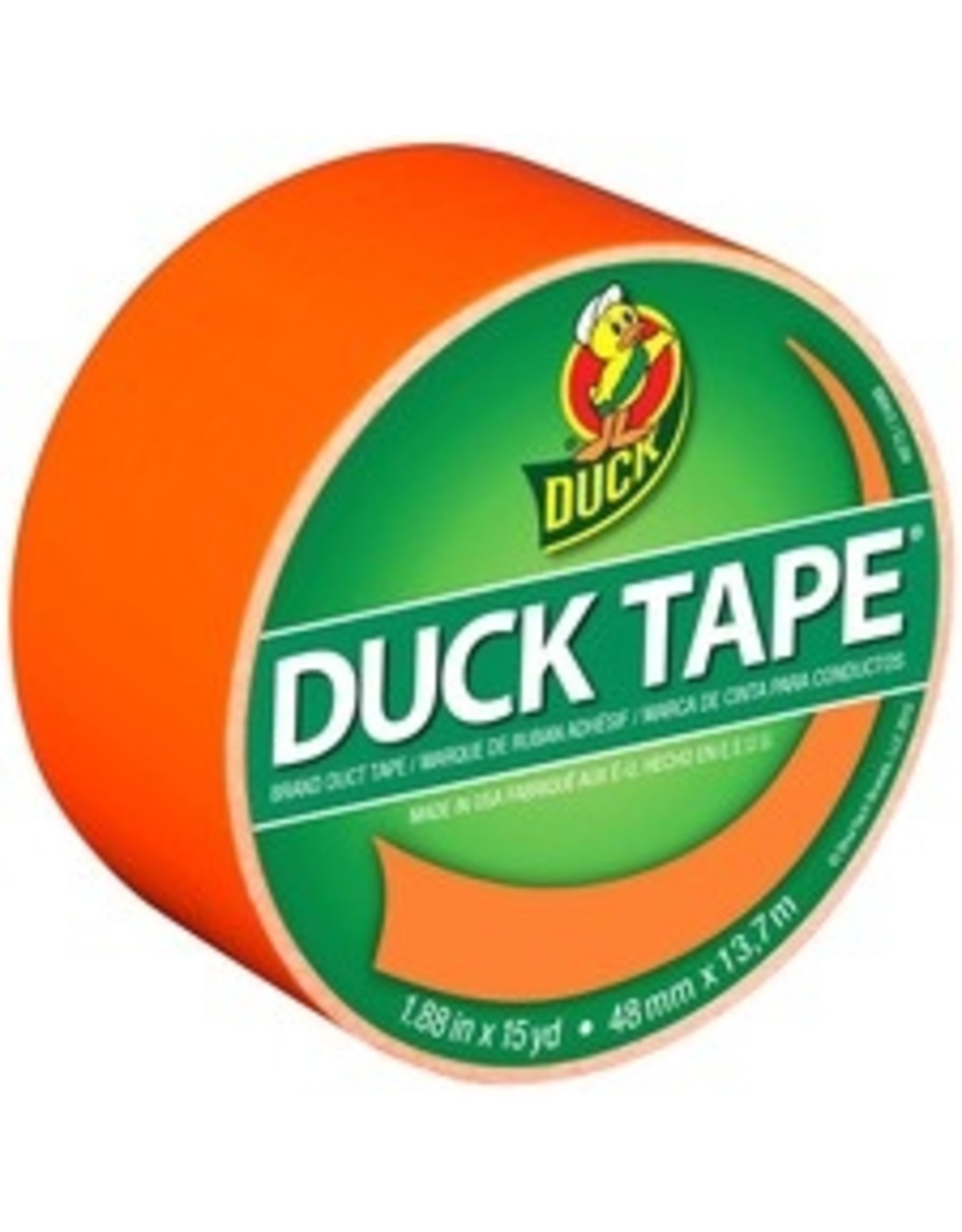 DUCK TAPE, 1.88''X15 YD*NEON OG