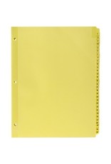 INDEX, CLEAR TAB LTR    *DAILY