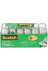 TAPE SCOTCH 19mm x 21.5M*6/PK