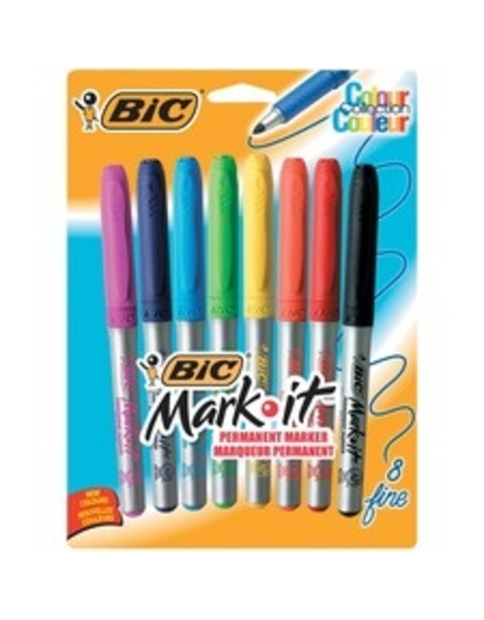 MRKR MARK-IT PERM FN ASST,8/PK
