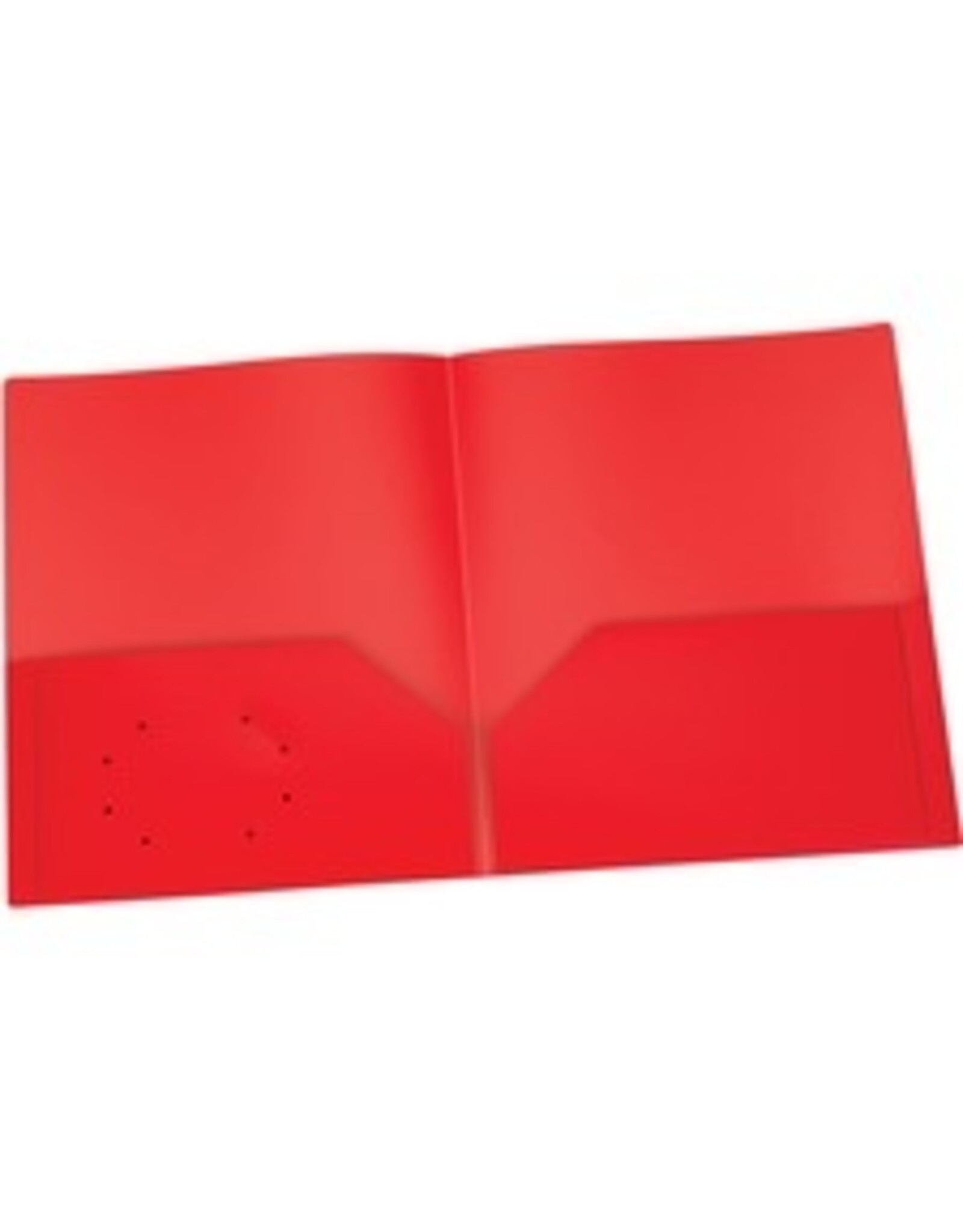 PORTFOLIO POLY 2-POCKET *RED