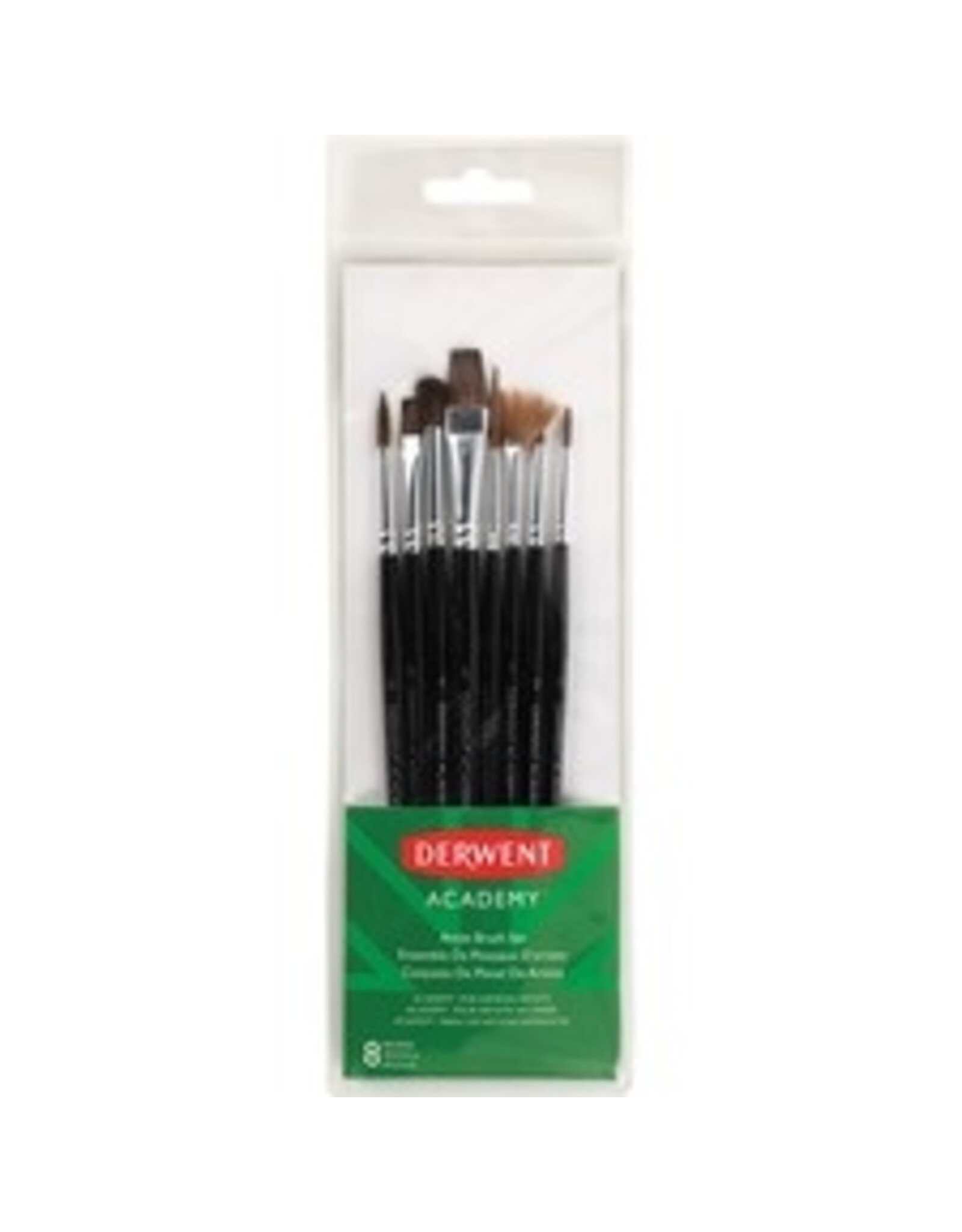 DERWENT ACAD ARTIST BRUSH 8-CT