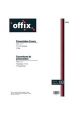 BIND CVR LTR CLEAR 10mil OFFX