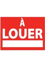 SIGN 18X24, A LOUER
