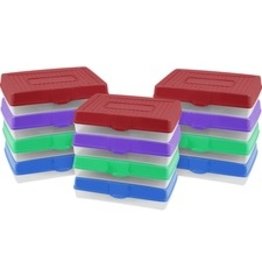 PENCIL BOX,LRG CLEAR BOTTOM
