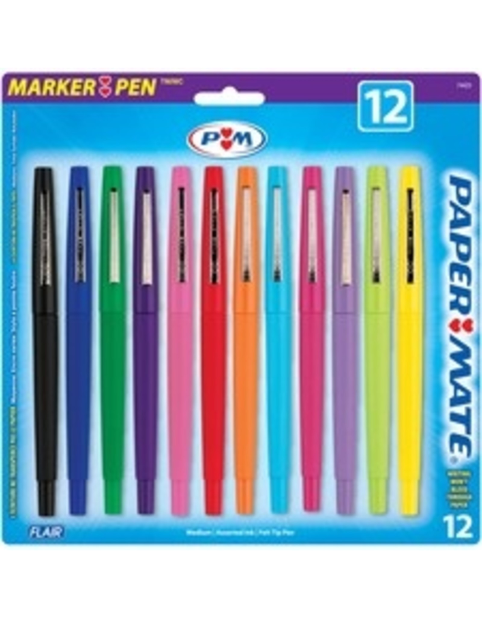 PEN POROUS TIP FLAIR ASST*12