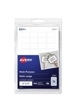 LABEL RECT*.5X.75 REMOV*540pk