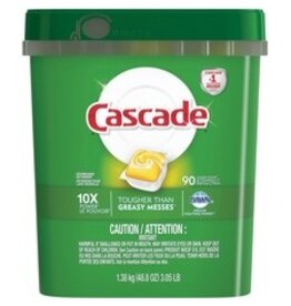 CASCADE ACTION PK LEMON 90/PK
