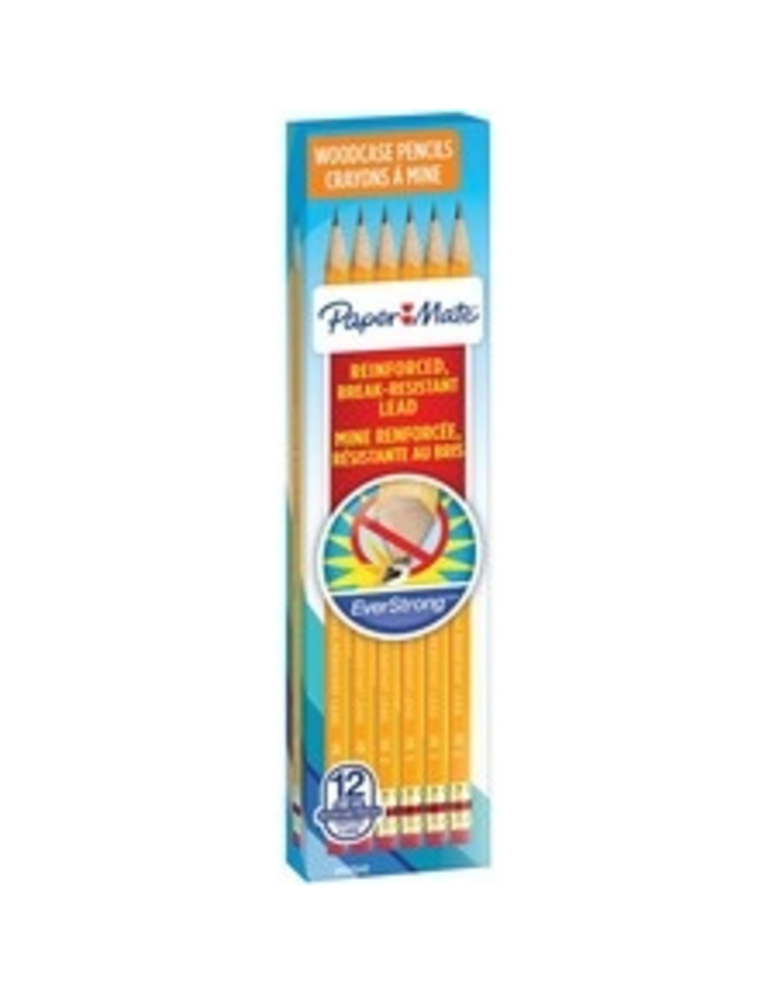 PENCIL EVERSTRONG HB, 12/BX