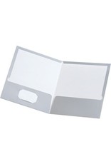 TWIN PCKT REPT CVR LAMIN*GREY