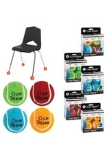 CHAIR SLIPPER TENNIS BALL,4/PK