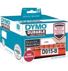 LABEL DURABLE 2-5/16X4'' WHTE