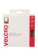 VELCRO TRANSPARENT TAPE 15'
