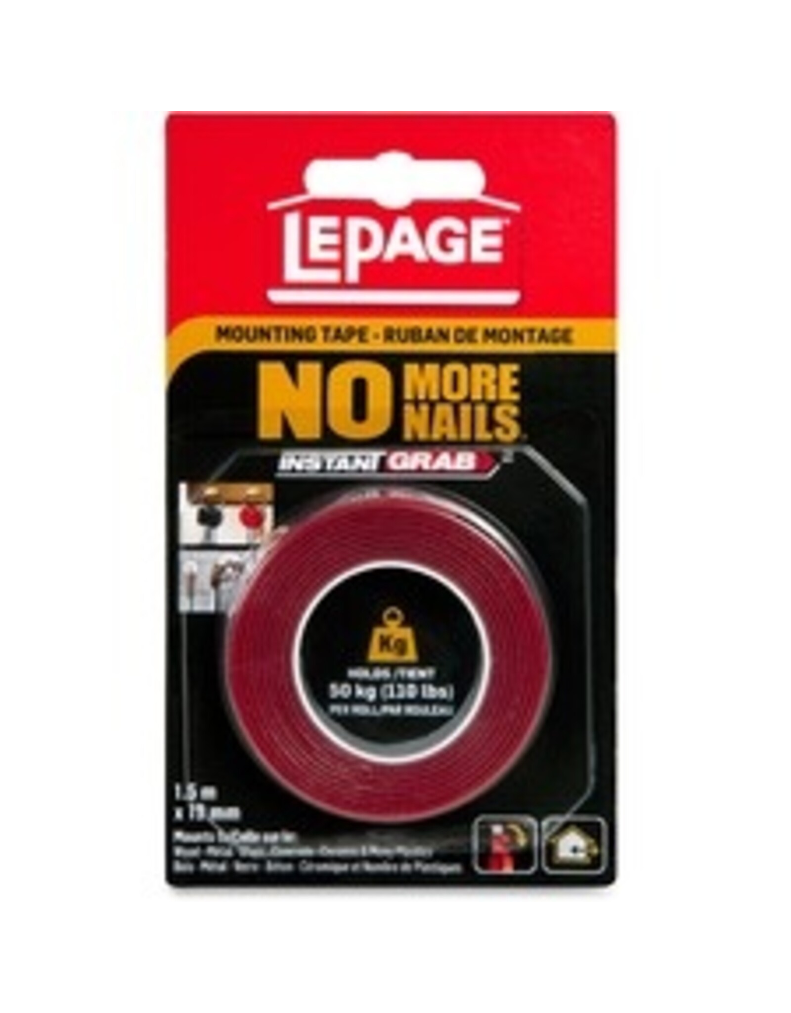MOUNTING TAPE 1.5m x 19mm