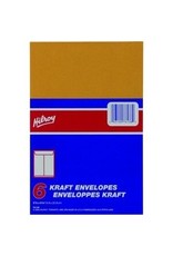 ENV #2 KRAFT 7/8X9, 6/PK