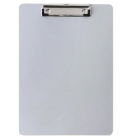 CLIPBOARD PLSTC BRUSHED *9X12