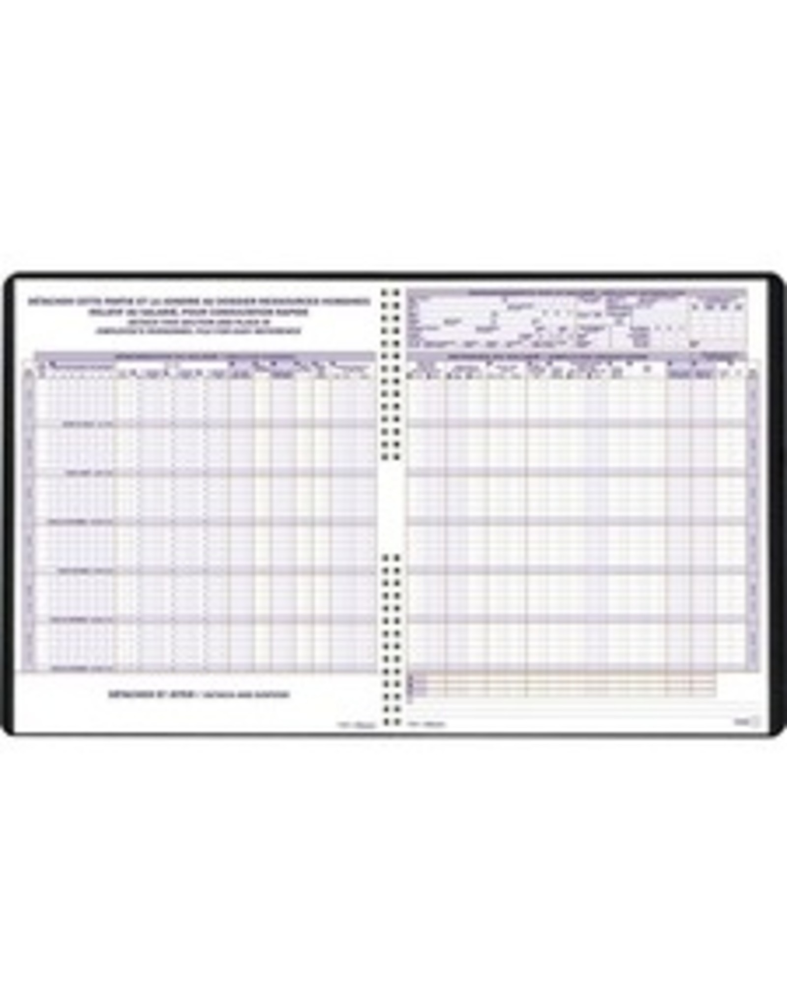 PAYROLL BOOK, 5 EMPLOYEES*BIL