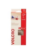 ADHES.LOOPS/HOOK 19mmx1.5M*WHT