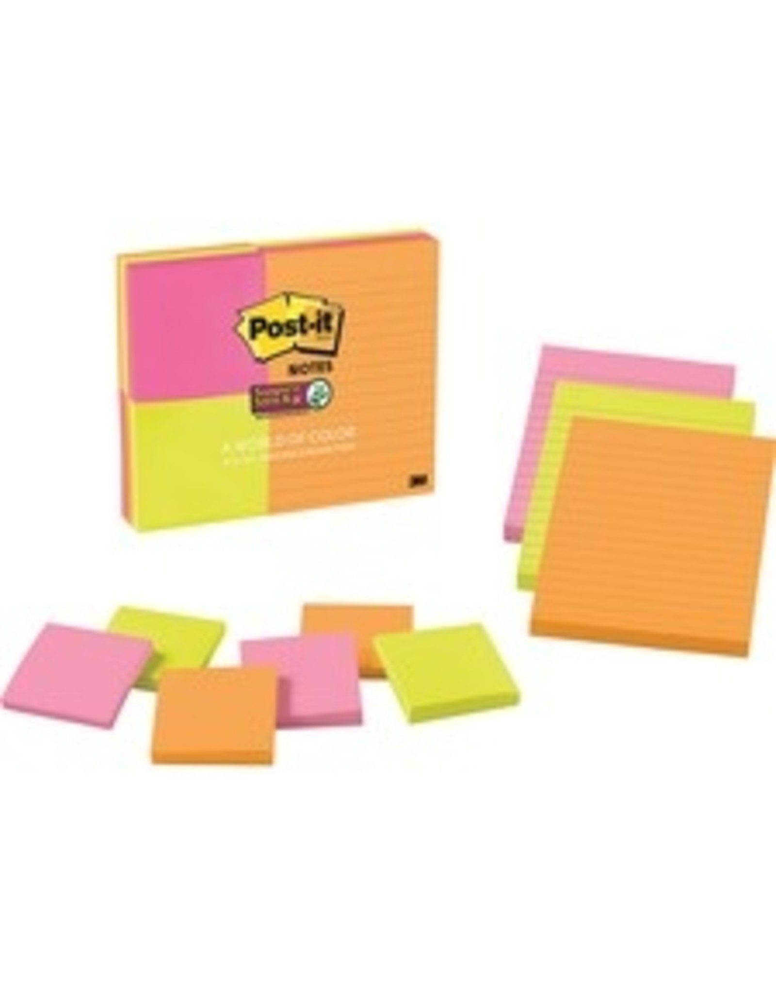 POST-IT S-STICK 3X3/4X6 *RIO