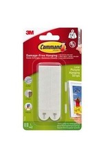 PIC HANG STRIPS LRG WHITE*4/PK
