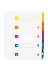 INDEX, QUICK BULK *5 TAB*24set